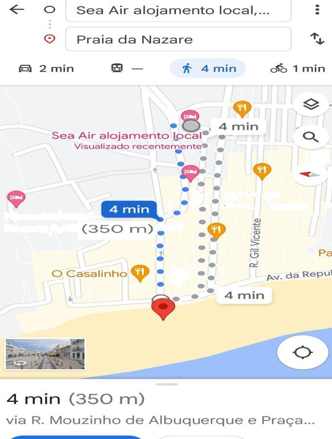 Sea Air Alojamento Local Nazaré Kültér fotó